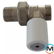 Ручной вентиль прямой Schlosser DN 15 GZ1/2 x М22х1,5, фото 