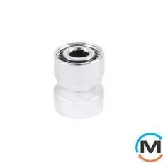 Резьбовое соединение Schlosser для стальных труб GW M 22x1,5 x GW 1/2 хром, фото 