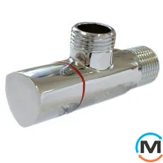 Кран санитарный Schlosser угловой DN15 GZ 1/2" x 1/2" хром, фото 