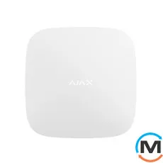 Охранная централь Ajax Hub 2 Plus (8EU/ECG) UA белый, фото 