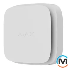 Датчик дыма, температуры и угарного газа Ajax FireProtect 2 RB (Heat/Smoke/CO) (8EU) ASP белый, фото 