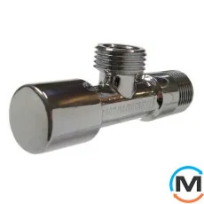 Кран сантехнический Schlosser грибковый хромированный DN15 1/2", фото 