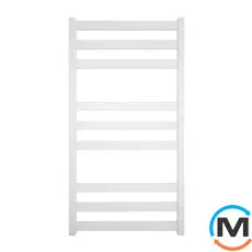 Полотенцесушитель Genesis-Aqua Tristar flat  DRY 1000x530 білий, фото 
