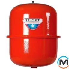 Бак розширювальний Zilmet Cal-Pro 25л, 3/4", 4 бар, Призначення: Для опалення, Діаметр різьби: 3/4", Об'єм (л): 25, Виконання: Вертикальний, Варіант: Простий, фото 