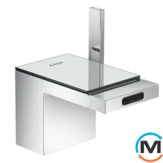Смеситель для биде AXOR MyEdition со сливным клапаном Push-open хром, фото 