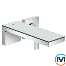Смеситель для умывальника AXOR MyEdition 221 на 2 отверстия хром/зеркальное стекло, фото 
