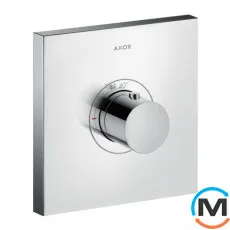 Термостат для душа AXOR Shower Select Highflow square скрытого монтажа хром, фото 