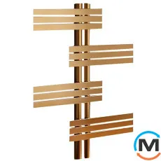 Радіатор Cordivari Babyla Gold Stainless Steel L 600 мм H 650 мм 167 Вт Gold, фото 