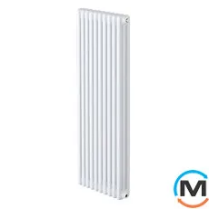 Радиатор трубчатый Zehnder Charleston 2180-10 1792х486х62 1240 Вт Traffic White, фото 