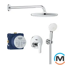 Душевая система скрытого монтажа Grohe Eurosmart с Tempesta 250 хром, фото 