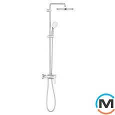 Душевая система со смесителем Grohe Tempesta 250 shower system OHM 9.5l хром, фото 