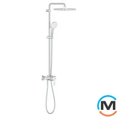 Душевая система со смесителем Grohe Tempesta Cube 250 хром, фото 