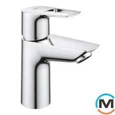 Смеситель для умывальника Grohe BauLoop S-Size однорычажный без донного клапана хром, фото 