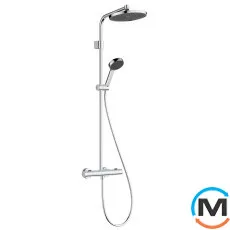 Душевая система Hansgrohe Activera S 240 1jet EcoSmart Ecostat Fine Varia Chrome, фото 