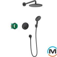 Душевая система Hansgrohe Raindance S 240 1jet ShowerSelect S 8 в1 черный матовый, фото 