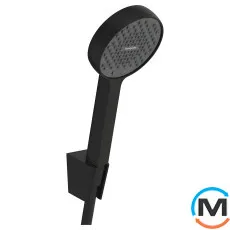 Душевой набор Hansgrohe Activera Select S 2jet EcoSmart Porter 1.60 см Matt Black, фото 