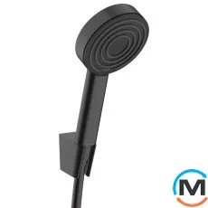 Душевой набор Hansgrohe Pulsify 105 1jet Porter 1.25 м черный матовый, фото 
