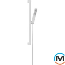 Душевой набор Hansgrohe Pulsify E 100 1jet EcoSmart+ 65 см Matt White, фото 