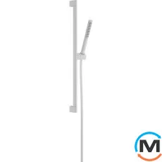 Душевой набор Hansgrohe Pulsify S 100 1jet EcoSmart 65 см Matt White, фото 