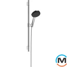 Душевой набор Hansgrohe Raindance Alive Select S 3Jet EcoSmart с стойкою Unica S Puro 65 см Chrome, фото 