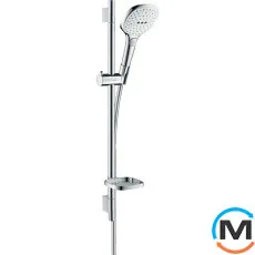 Душевой набор Hansgrohe Raindance Select E 120 3jet EcoSmart 9л/мин белый/хром, фото 