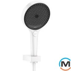Душевой набор Hansgrohe Rainfinity 100 1jet Porter Matt White, фото 