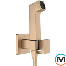 Гигиенический душ Hansgrohe E EcoSmart+ на смешанную воду Brushed Bronze, фото 