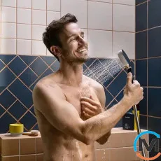 Ручной душ Hansgrohe Activera Select S 2jet EcoSmart booster Matt Black, фото 