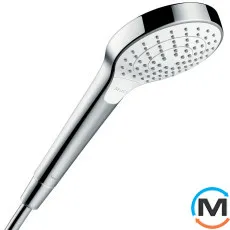 Ручной душ Hansgrohe Croma Select S 110 Vario EcoSmart 9л/мин белый/хром, фото 