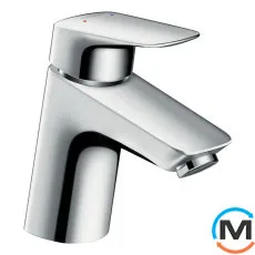 Смеситель для умывальника Hansgrohe Logis 70 с донным клапаном хром, фото 