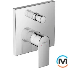 Смеситель для ванны/душа Hansgrohe Vernis Shape скрытого монтажа Chrome, фото 