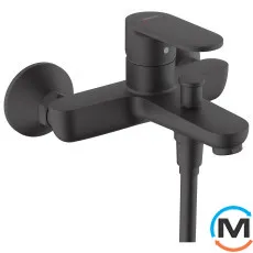 Смеситель для ванны Hansgrohe Vernis Blend Matt Black, фото 