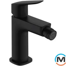 Смеситель Hansgrohe Logis Fine 110 для биде Matt Black, фото 
