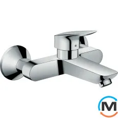 Смеситель настенный для умывальника Hansgrohe Logis 150 хром, фото 