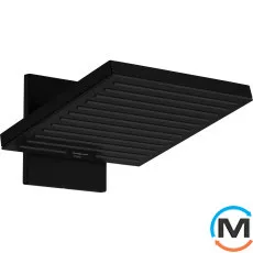 Верхний душ Hansgrohe Pulsify E 260 2jet EcoSmart с держателем Matt Black, фото 