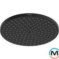 Верхний душ Hansgrohe Raindance S 240 Showerpipe PowderRain 1jet Matt Black, фото 