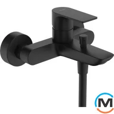 Смеситель для ванны Hansgrohe Rebris E Matt Black, фото 