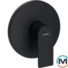 Смеситель для душа Hansgrohe Rebris E скрытый монтаж Matt Black, фото 