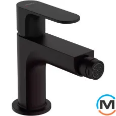 Смеситель для биде Hansgrohe Rebris S д/к pop-up Matt Black, фото 