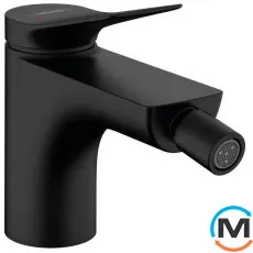 Смеситель для биде Hansgrohe Vivenis 250 с донным клапаном pop-up черный матовый, фото 