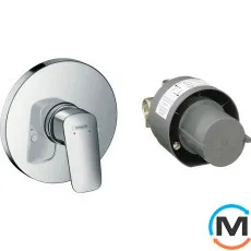Смеситель для душа Hansgrohe Logis с mini Ibox хром, фото 