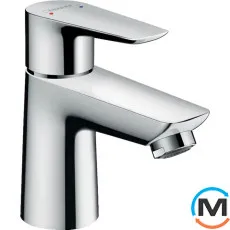 Смеситель для умывальника Hansgrohe Talis E 80 с донным клапаном хром, фото 