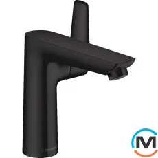Смеситель для умывальника Hansgrohe Talis E 150 с донным клапаном черный матовый, фото 