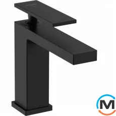 Смеситель для умывальника Hansgrohe Tecturis E 110 без донного клапана Matt Black, фото 