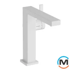 Смеситель для умывальника Hansgrohe Tecturis E 150 Fine CoolStart Matt White, фото 