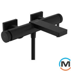 Смеситель Hansgrohe Tecturis E для ванной Matt Black, фото 