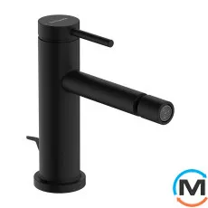 Смеситель Hansgrohe Tecturis S для биде Matt Black, фото 