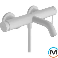 Смеситель Hansgrohe Tecturis S для ванны Matt White, фото 