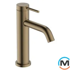 Смеситель Hansgrohe Tecturis S 110 для умывальника Brushed Bronze, фото 