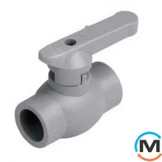 Поліпропіленовий кульовий кран Berkeplastik подовжений 20 мм, Діаметр (мм): 20, фото 